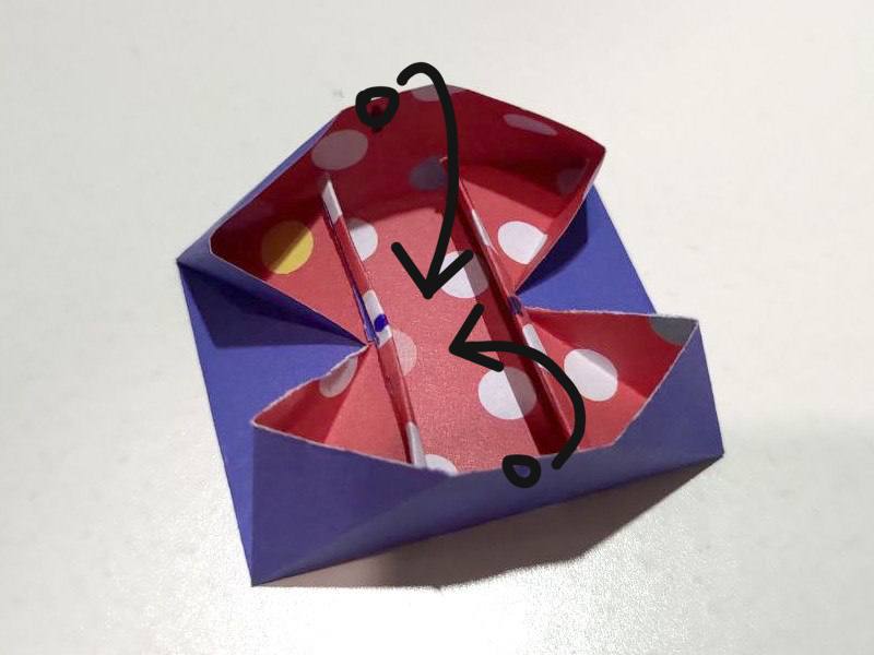 把另外兩邊推到底